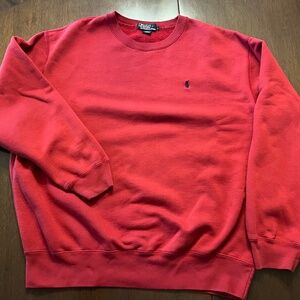 MEN'S RALPH LAUREN POLO CREW NECK SWEATSHIRT SIZE LARGE